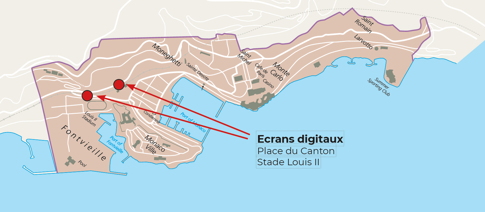 Ecrans digitaux Grand Format